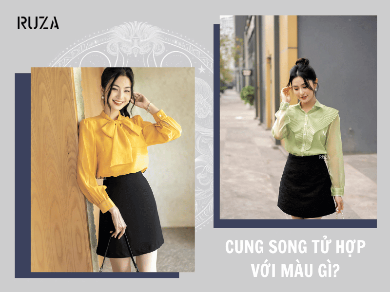 Song Tử hợp với màu gì?