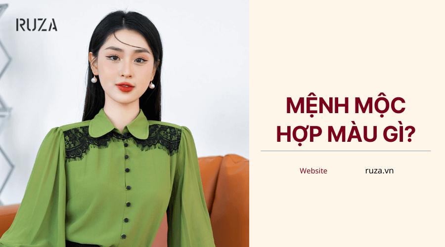 Mệnh mộc hợp màu gì?